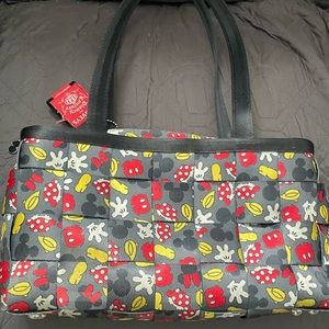Harvey’s Seatbelt Mickey I Love You to Pieces Tote